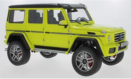 Miniature Mercedes Classe G 1/18 AUTOart G500 4x4 jaune 2016 Mercedes Classe G 1/18 AUTOart G500 4x4 jaune 2016 miniature
