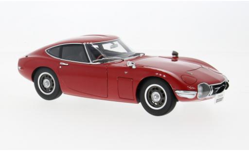 Miniature Toyota 2000 GT 1/18 AUTOart rouge 1967 1:18 Toyota 2000 GT 1/18 AUTOart rouge 1967 1:18 miniature