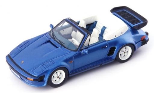 Miniature Porsche 930 1/43 AutoCult 911 SE Flatnose Cabriolet metallise bleue 1988 Porsche 930 1/43 AutoCult 911 SE Flatnose Cabriolet metallise bleue 1988 miniature