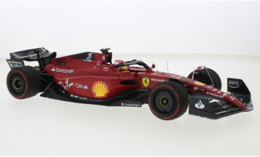 Miniature Ferrari F1 1/18 BBR Models -75 No.16 Formel 1 GP Bahrain 2022 Ferrari F1 1/18 BBR Models -75 No.16 Formel 1 GP Bahrain 2022 miniature