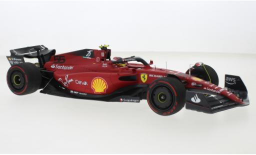 Miniature Ferrari F1 1/18 BBR Models -75 No.55 Formel 1 GP Bahrain 2022 Ferrari F1 1/18 BBR Models -75 No.55 Formel 1 GP Bahrain 2022 miniature