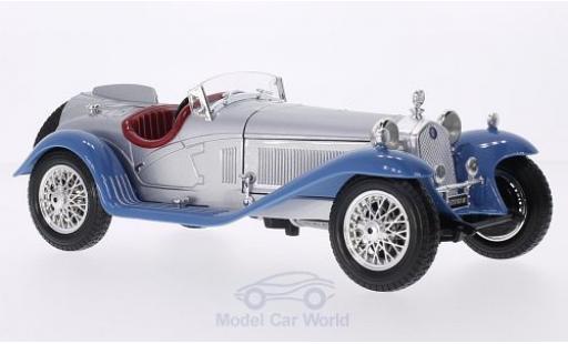 Miniature Alfa Romeo 8C 1/18 Burago 2300 Spider Touring grise/bleue RHD 1932 ohne Vitrine Alfa Romeo 8C 1/18 Burago 2300 Spider Touring grise/bleue RHD 1932 ohne Vitrine miniature