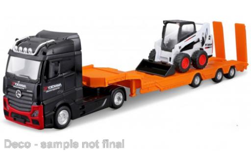 Miniature Mercedes Actros 1/43 Burago Bburago noire Mercedes Actros 1/43 Burago Bburago noire miniature