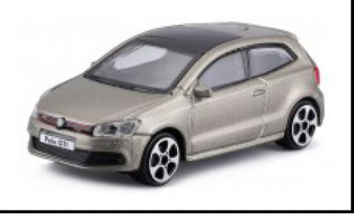 Miniature Volkswagen Polo 1/43 Burago V GTI metallise gris Volkswagen Polo 1/43 Burago V GTI metallise gris miniature