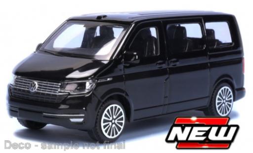 Miniature Volkswagen T6 1/43 Burago Bburago .1 bus noire 2020 Volkswagen T6 1/43 Burago Bburago .1 bus noire 2020 miniature