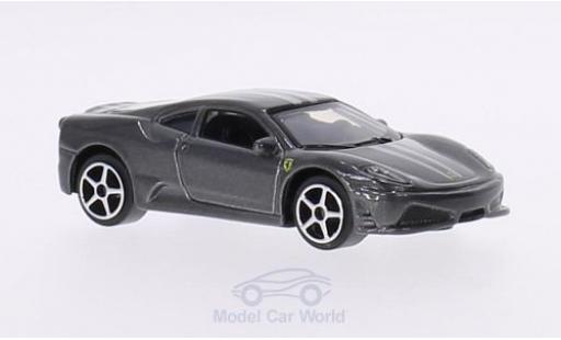 Miniature Ferrari 430 1/64 Burago Scuderia metallise grise Ferrari 430 1/64 Burago Scuderia metallise grise miniature