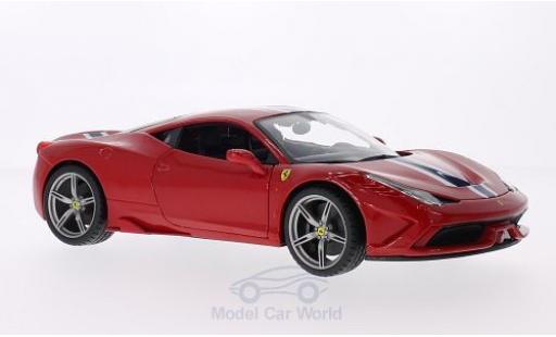 Miniature Ferrari 458 1/18 Burago Speciale rouge Ferrari 458 1/18 Burago Speciale rouge miniature