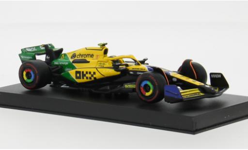 Miniature McLaren F1 1/43 Burago Bburago MCL38 No.4 Team Formel 1 GP Monaco 2024 1:43 McLaren F1 1/43 Burago Bburago MCL38 No.4 Team Formel 1 GP Monaco 2024 1:43 miniature