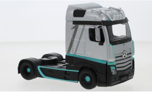 Miniature Mercedes Actros 1/43 Burago Gigaspace Custom grise/Dekor 2020 Mercedes Actros 1/43 Burago Gigaspace Custom grise/Dekor 2020 miniature