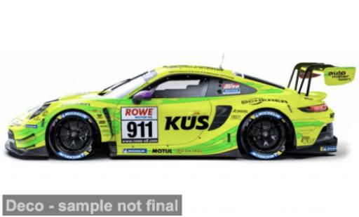 Miniature Porsche 911 1/43 Burago Bburago GT3 R 24h Nürburgring 2023 Manthey-Racing # 1:43 Porsche 911 1/43 Burago Bburago GT3 R 24h Nürburgring 2023 Manthey-Racing # 1:43 miniature