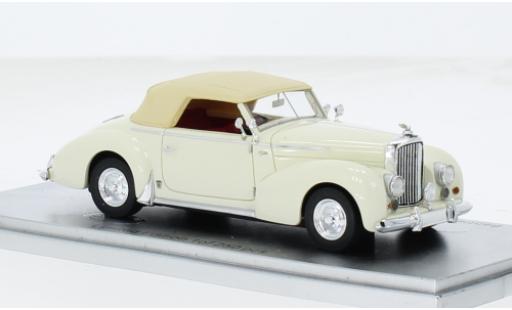 Miniature Bentley Mark 6 1/43 Kess MKVI Graber blanche 1:43 Bentley Mark 6 1/43 Kess MKVI Graber blanche 1:43 miniature