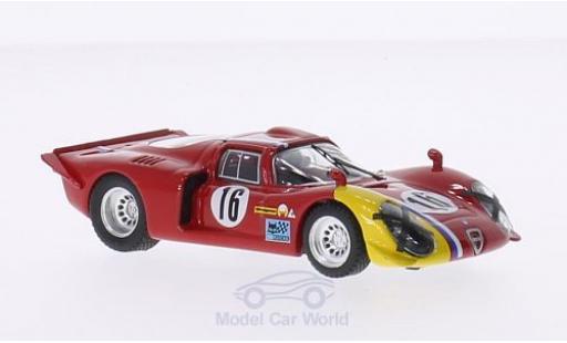Miniature Alfa Romeo 33.2 1968 1/43 Best Coupe No.16 1000km Spa 1968 G.Gosselin/S.Trosch Alfa Romeo 33.2 1968 1/43 Best Coupe No.16 1000km Spa 1968 G.Gosselin/S.Trosch miniature