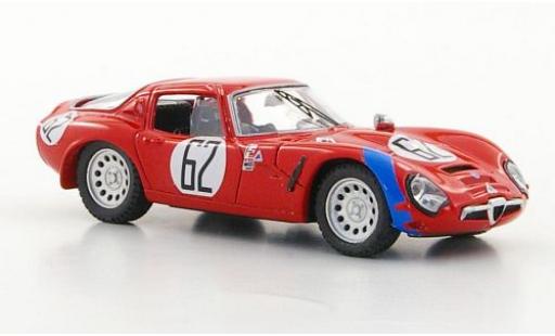Miniature Alfa Romeo TZ2 1/43 Best TZ 2 No.62 Sebring 1966 Alfa Romeo TZ2 1/43 Best TZ 2 No.62 Sebring 1966 miniature