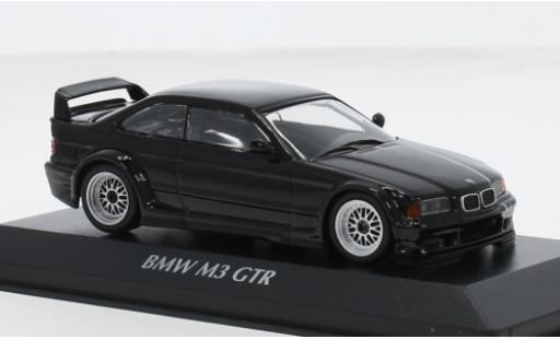 Miniature Bmw M3 1/43 Maxichamps (E36) GTR noire 1:43 Bmw M3 1/43 Maxichamps (E36) GTR noire 1:43 miniature