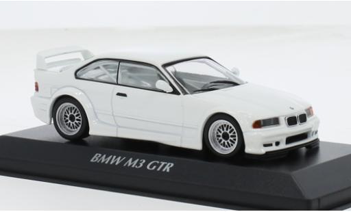 Miniature Bmw M3 1/43 Maxichamps (E36) GTR blanche 1:43 Bmw M3 1/43 Maxichamps (E36) GTR blanche 1:43 miniature