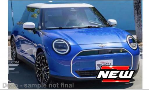 Miniature Mini Cooper 1/24 Maisto Bmw SE bleue 1:24 Mini Cooper 1/24 Maisto Bmw SE bleue 1:24 miniature