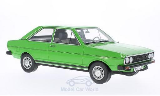 Miniature Audi 80 1/18 BoS Models GT verte 1973 ohne Vitrine Audi 80 1/18 BoS Models GT verte 1973 ohne Vitrine miniature