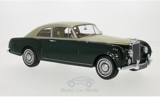 Miniature Bentley S1 1/18 BoS Models Continental Mulliner Sports Saloon verte/gold RHD 1956 Bentley S1 1/18 BoS Models Continental Mulliner Sports Saloon verte/gold RHD 1956 miniature