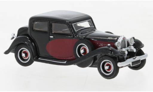 Miniature Bugatti 57 1/87 BoS Models Typ Galibier rouge/noire 1934 Bugatti 57 1/87 BoS Models Typ Galibier rouge/noire 1934 miniature