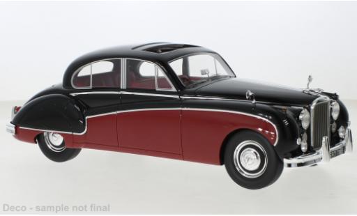 Miniature Jaguar MK 1/18 BoS Models BoS-Models VIII noire/rouge foncé 1957 Jaguar MK 1/18 BoS Models BoS-Models VIII noire/rouge foncé 1957 miniature