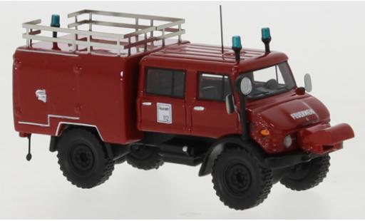 Miniature Mercedes Unimog 1/87 BoS Models U416 DoKa pompiers 1977 Mercedes Unimog 1/87 BoS Models U416 DoKa pompiers 1977 miniature