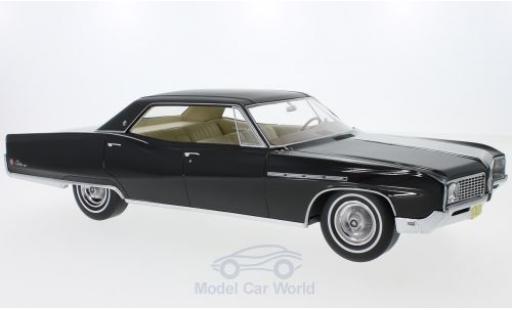 Miniature Buick Electra 1/18 BoS Models 225 4-Door Hardtop noire 1968 ohne Vitrine Buick Electra 1/18 BoS Models 225 4-Door Hardtop noire 1968 ohne Vitrine miniature