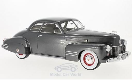 Miniature Cadillac Series 62 1/18 BoS Models Club Coupe metallise grise 1941 ohne Vitrine Cadillac Series 62 1/18 BoS Models Club Coupe metallise grise 1941 ohne Vitrine miniature