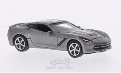 Miniature Chevrolet Corvette C7 1/87 BoS Models (C7) Stingray metallise grise 2013 Chevrolet Corvette C7 1/87 BoS Models (C7) Stingray metallise grise 2013 miniature