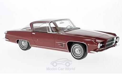 Miniature Chrysler Dual Ghia 1/18 BoS Models L 6.4 Coupe metallise rouge 1960 ohne Vitrine Chrysler Dual Ghia 1/18 BoS Models L 6.4 Coupe metallise rouge 1960 ohne Vitrine miniature