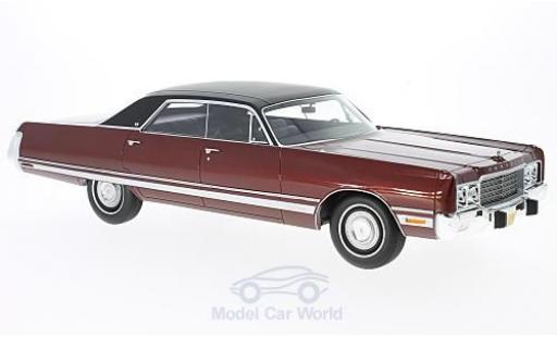 Miniature Chrysler New Yorker 1/18 BoS Models Brougham metallise rouge/noire 1973 Chrysler New Yorker 1/18 BoS Models Brougham metallise rouge/noire 1973 miniature
