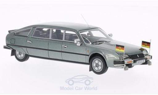 Miniature Citroen CX 1/43 BoS Models Nilsson metallise grise 1985 DDR-Staatslimousine mit Standarten Citroen CX 1/43 BoS Models Nilsson metallise grise 1985 DDR-Staatslimousine mit Standarten miniature