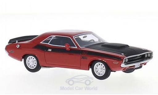 Miniature Dodge Challenger 1970 1/43 BoS Models T/A rouge/noire 1970 Dodge Challenger 1970 1/43 BoS Models T/A rouge/noire 1970 miniature