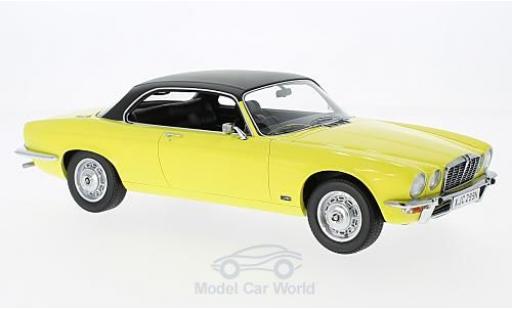 Miniature Jaguar XJ 1/18 BoS Models 4.2C jaune/noire RHD 1974 Jaguar XJ 1/18 BoS Models 4.2C jaune/noire RHD 1974 miniature