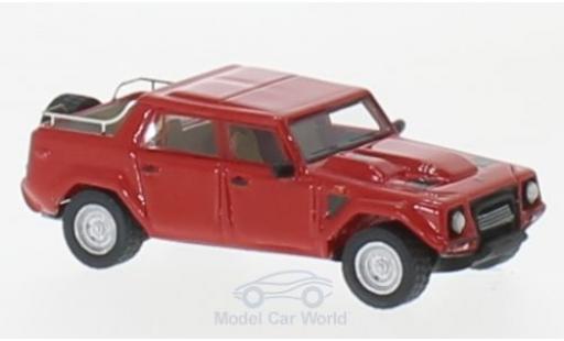 Miniature Lamborghini LM 1/87 BoS Models 002 rouge 1986 Lamborghini LM 1/87 BoS Models 002 rouge 1986 miniature