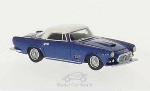 Miniature Maserati 3500 GT 1/87 BoS Models metallise bleue/blanche 1957 Maserati 3500 GT 1/87 BoS Models metallise bleue/blanche 1957 miniature