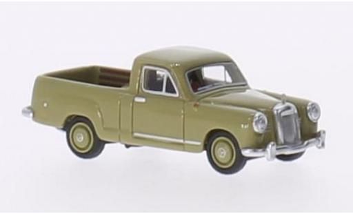 Miniature Mercedes 180 1/87 BoS Models (W120) Bakkie oliv RHD 1956 Mercedes 180 1/87 BoS Models (W120) Bakkie oliv RHD 1956 miniature