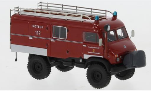 Miniature Mercedes Unimog 1/87 BoS Models 404 S LF8 rouge/noire Freiwillige Feuerwehr Häusern / Schwarzwald 1962 Mercedes Unimog 1/87 BoS Models 404 S LF8 rouge/noire Freiwillige Feuerwehr Häusern / Schwarzwald 1962 miniature