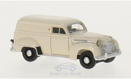 Miniature Opel Olympia 1/87 BoS Models Kastenwagen beige 1951 Opel Olympia 1/87 BoS Models Kastenwagen beige 1951 miniature