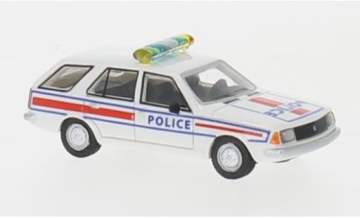 Miniature Renault 18 1/87 BoS Models Break blanche/Dekor Police 1978 Renault 18 1/87 BoS Models Break blanche/Dekor Police 1978 miniature