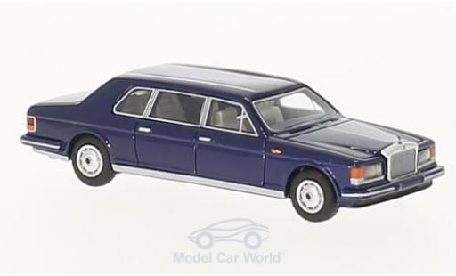 Miniature Rolls Royce Silver Spur 1/87 BoS Models II Touring Limousine bleue 1985 Rolls Royce Silver Spur 1/87 BoS Models II Touring Limousine bleue 1985 miniature