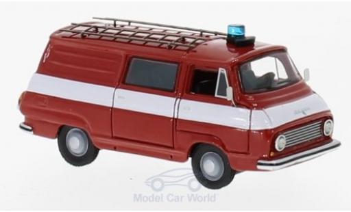 Miniature Skoda 1203 1/87 BoS Models Halbbus Feuerwehr 1968 Skoda 1203 1/87 BoS Models Halbbus Feuerwehr 1968 miniature