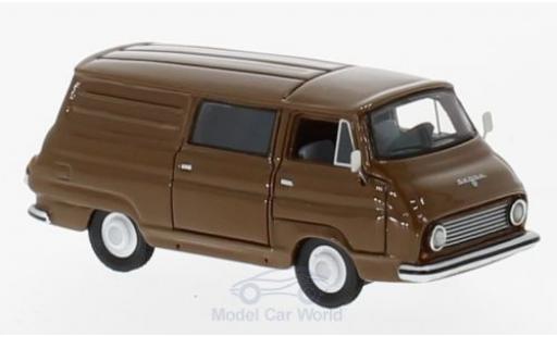 Miniature Skoda 1203 1/87 BoS Models Kastenwagen marron 1968 Skoda 1203 1/87 BoS Models Kastenwagen marron 1968 miniature