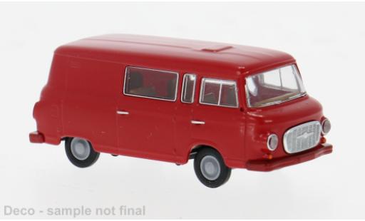 Miniature Barkas B 1000 1/87 Brekina Halbbus rouge 1962 1:87 Barkas B 1000 1/87 Brekina Halbbus rouge 1962 1:87 miniature