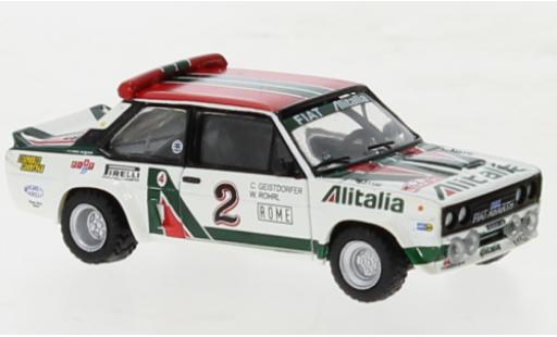 Miniature Fiat 131 1/87 Brekina Abarth No.2 Alitalia 1978 Fiat 131 1/87 Brekina Abarth No.2 Alitalia 1978 miniature