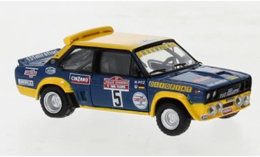 Miniature Fiat 131 1/87 Brekina Abarth No.5 Olio Rally San Remo 1977 Fiat 131 1/87 Brekina Abarth No.5 Olio Rally San Remo 1977 miniature