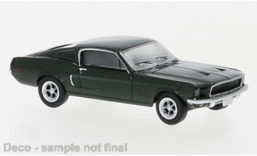 Miniature Ford Mustang 1/87 Brekina Fastback metallise verte 1968 Ford Mustang 1/87 Brekina Fastback metallise verte 1968 miniature