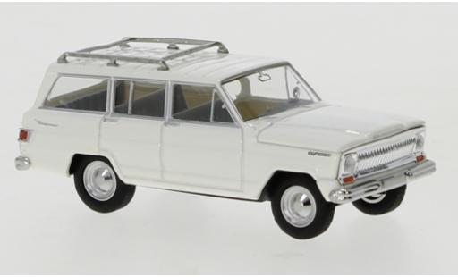 Miniature Jeep Wagoneer 1/87 Brekina B blanche 1968 Jeep Wagoneer 1/87 Brekina B blanche 1968 miniature