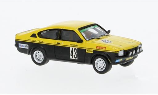 Miniature Opel Kadett 1/87 Brekina C GT/E No.43 Allemand Rallye Championnat 1976 Opel Kadett 1/87 Brekina C GT/E No.43 Allemand Rallye Championnat 1976 miniature