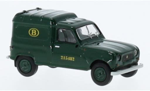 Miniature Renault 4 1/87 Brekina R Fourgonnette Bahn Belgique (B) 1961 Renault 4 1/87 Brekina R Fourgonnette Bahn Belgique (B) 1961 miniature