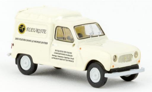 Miniature Renault 4 1/87 Brekina R Fourgonnette Fleuriste (F) 1961 Renault 4 1/87 Brekina R Fourgonnette Fleuriste (F) 1961 miniature